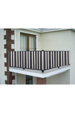 Balkon Demiri Perdesi Bağcıklı 700 X 80 Gri Beyaz PRA-4359131-1414