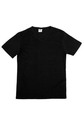 Sargon Büyük Beden Erkek Polo T-shirt Siyah ST11TE180B