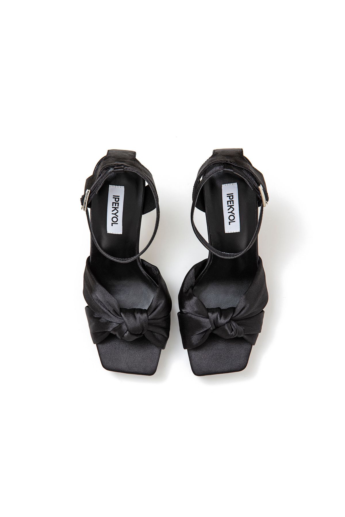 İpekyol-Women's Black Classic Heeled Shoes 4