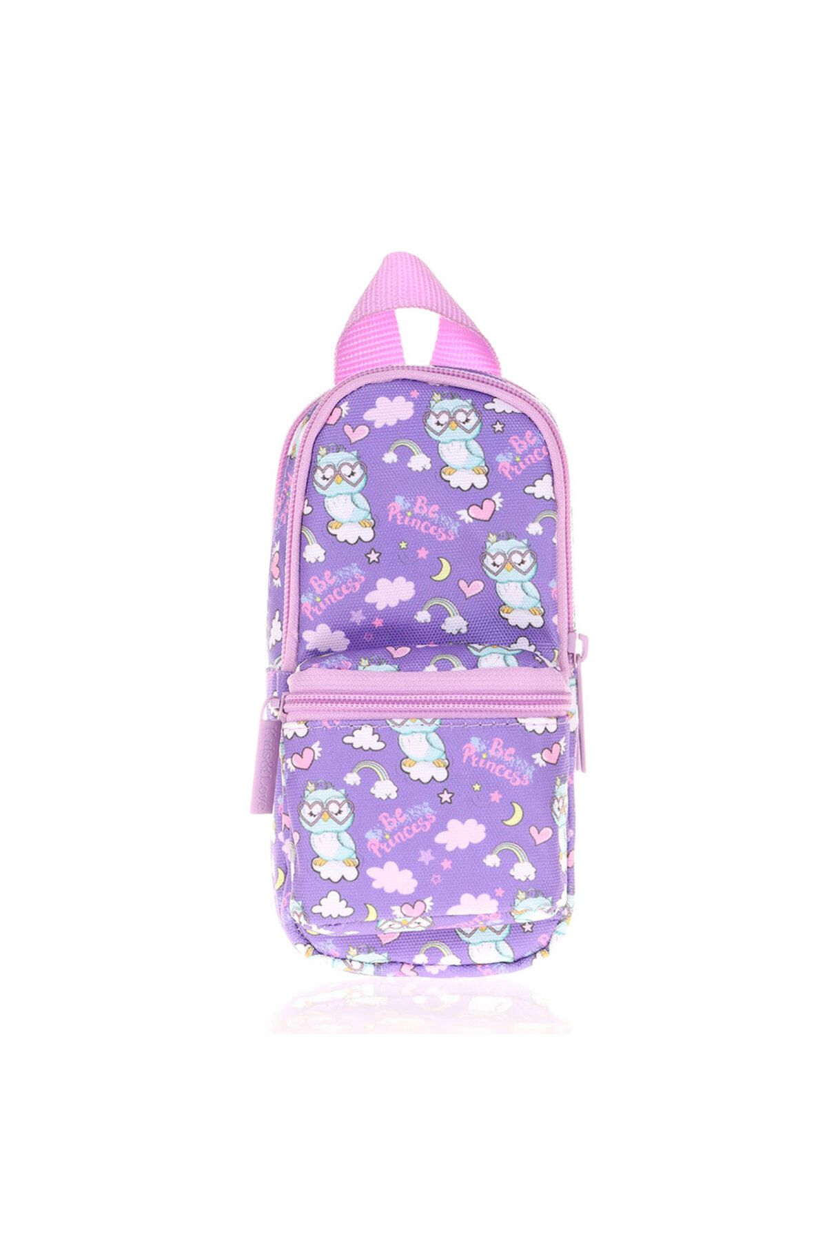 Kaukko Nature Junior Bag Kalem Çantası Owl K2423