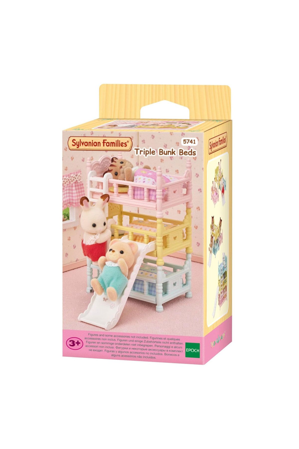 Sylvanian families triple bunk beds top