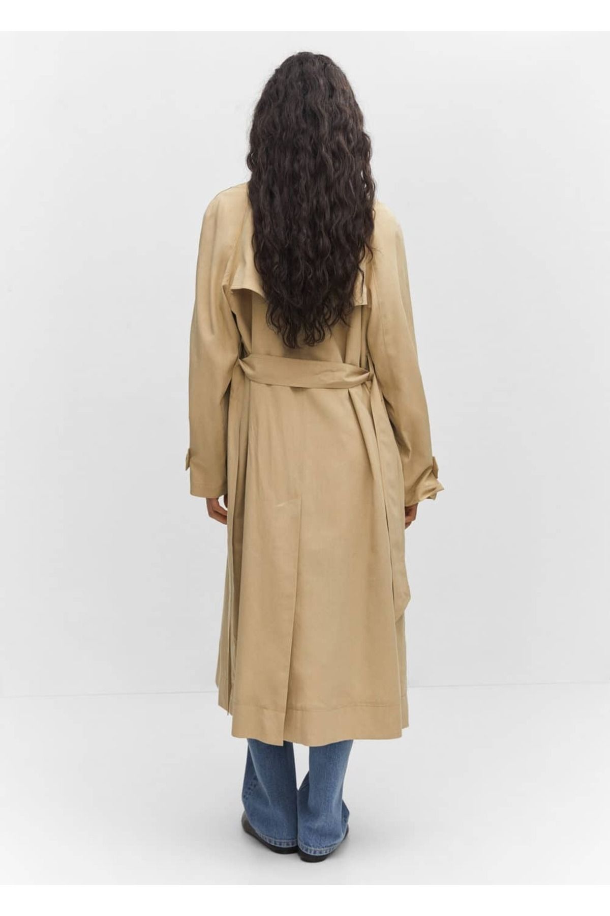 MANGO Woman-Liyosel folyékony trencskabát 4