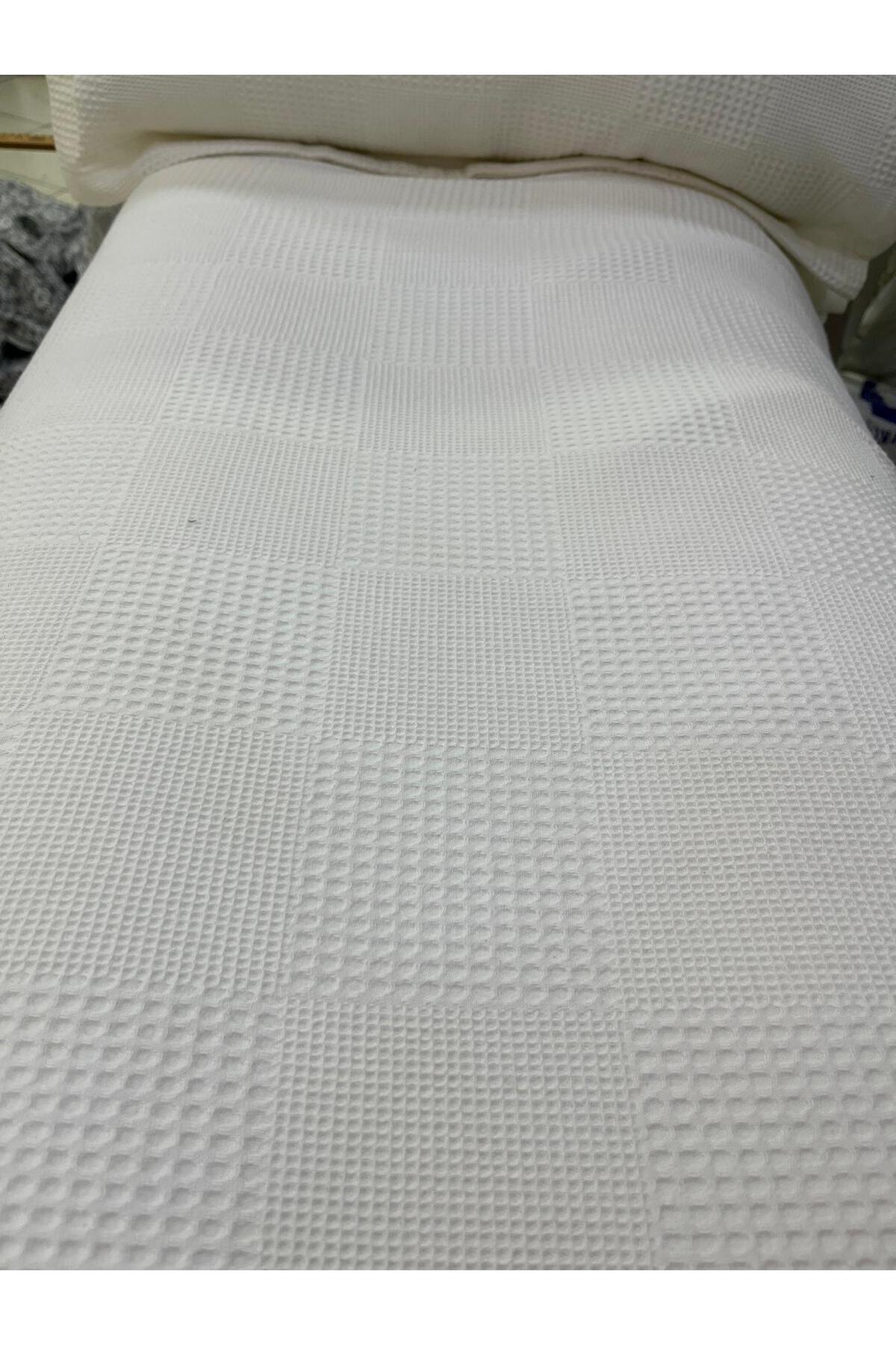 Coperta Home Pamuklu Pike Ve Yastık Kılıfı 3