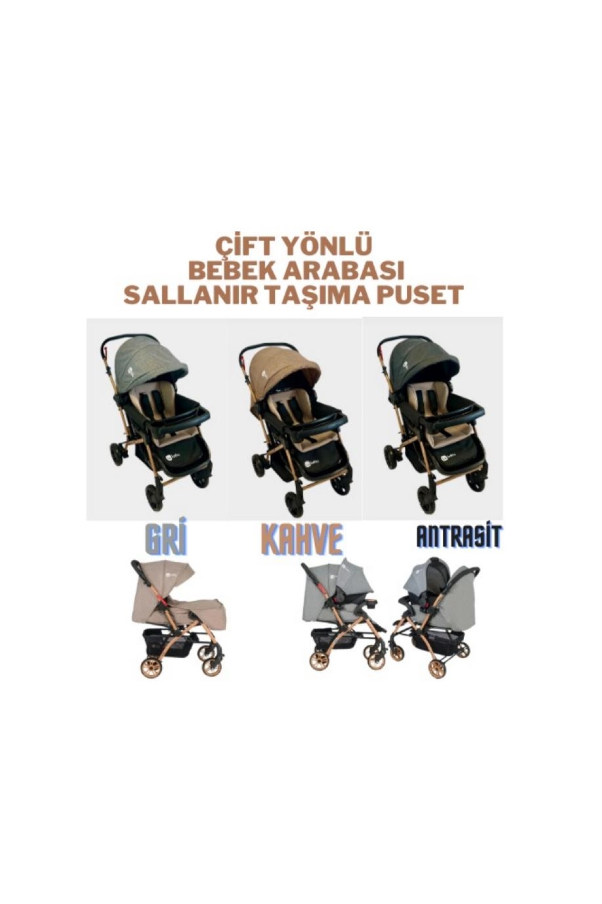 TURHAN BEBE 22 Parça Yeni Doğan LOVE Bebek Çeyiz Seti AHŞAP BEŞİK BEBEK ARABASI SALINCAK HAMAK PUSET... fotoğrafı 3 (önizleme)