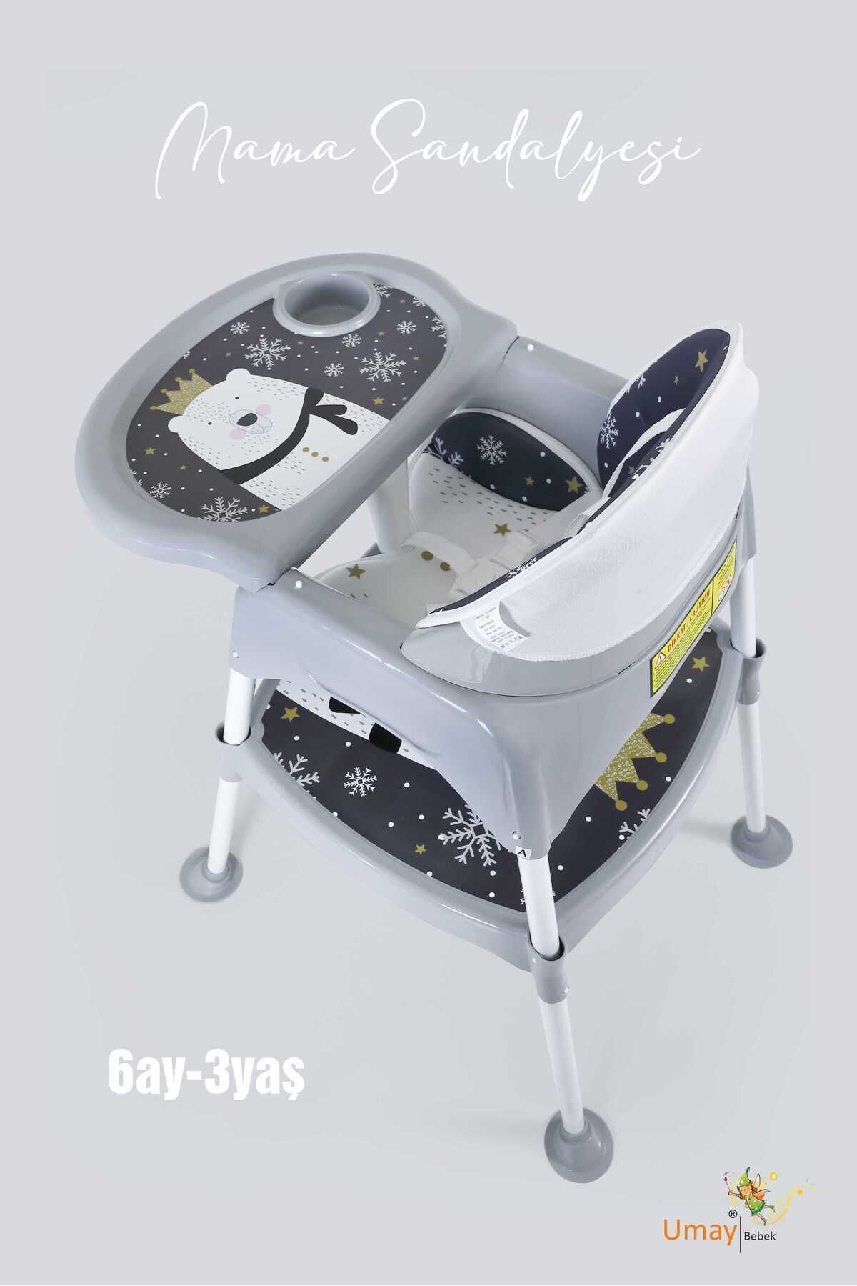 Umaybebek 3in1 Çalışma Masası, Mama Sandalyesi, Masa, Sandalye fotoğrafı 5 (önizleme)