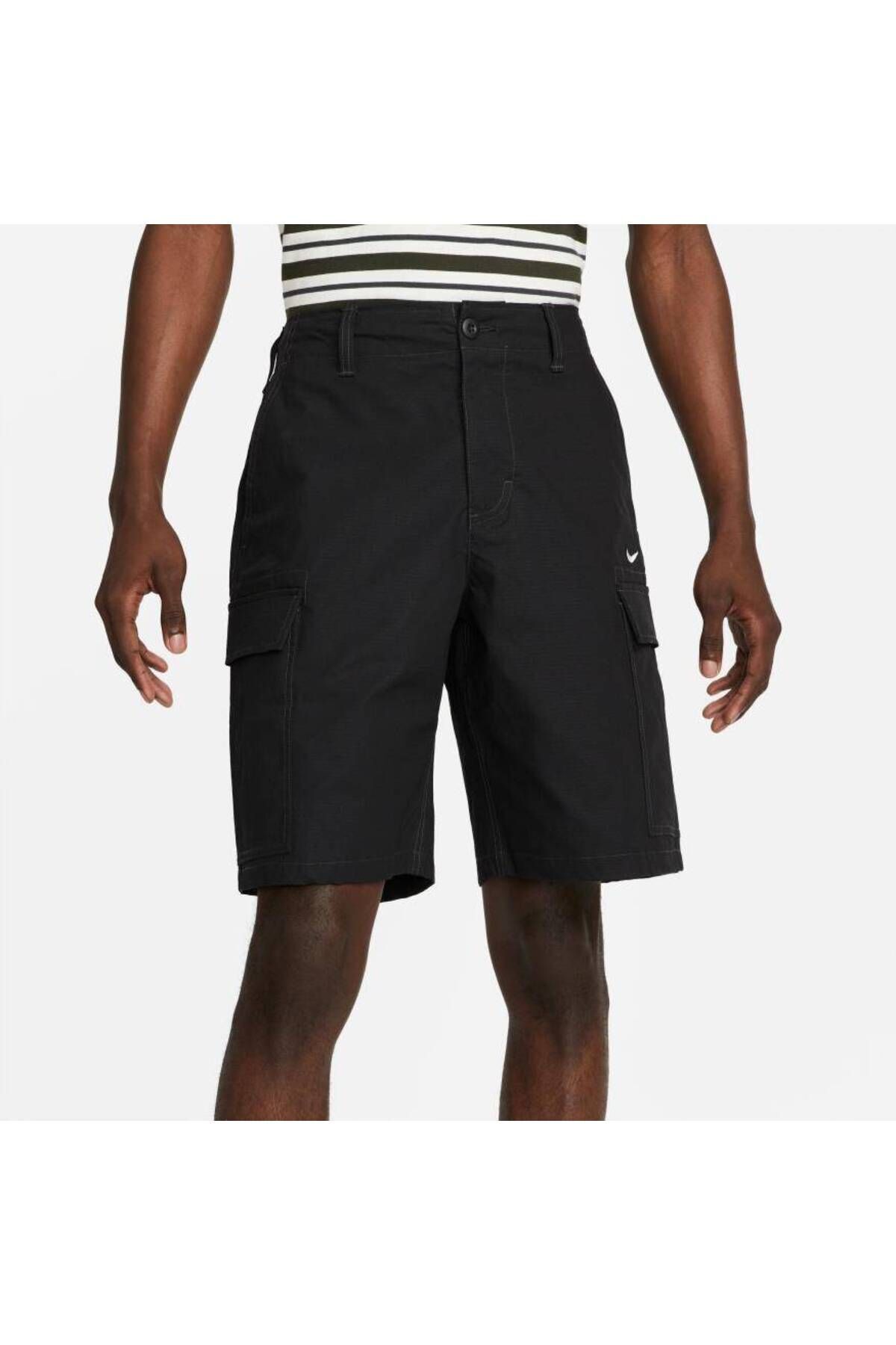 شورت و شلوارک مردانه بژ نایکی | dQ6292-010 اورجینال - تصویر 2