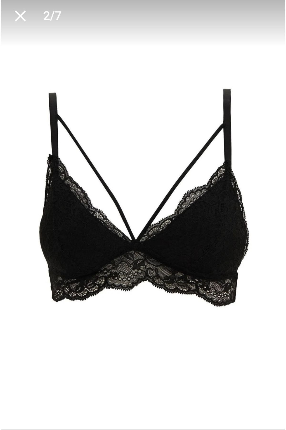 Fall ln Love Dantelli Pedli Triangle Bralet