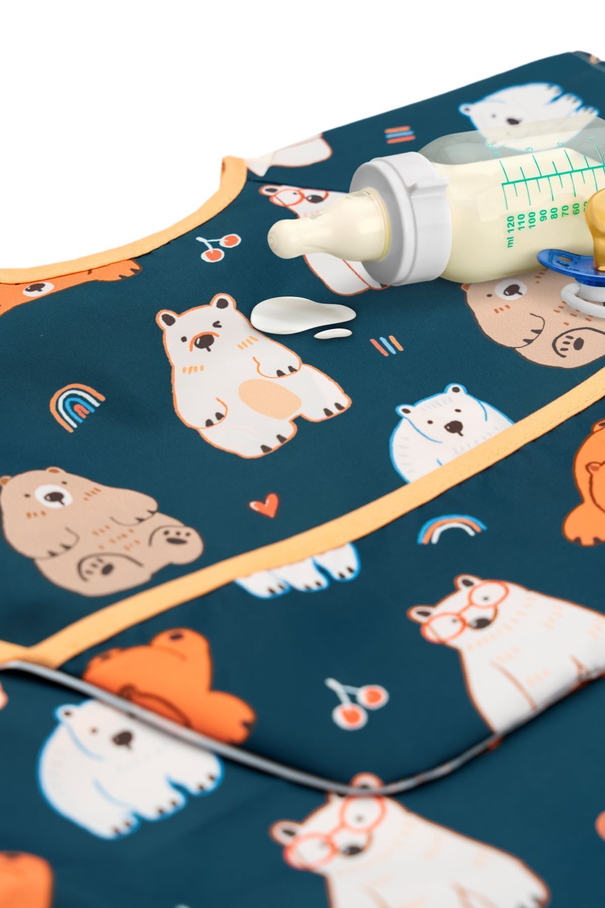 TEGA Desenli Sıvı Geçirmez Unisex Bebek Mama Önlüğü & Aktivite Önlüğü 0-3 Yaş fotoğrafı 2 (önizleme)