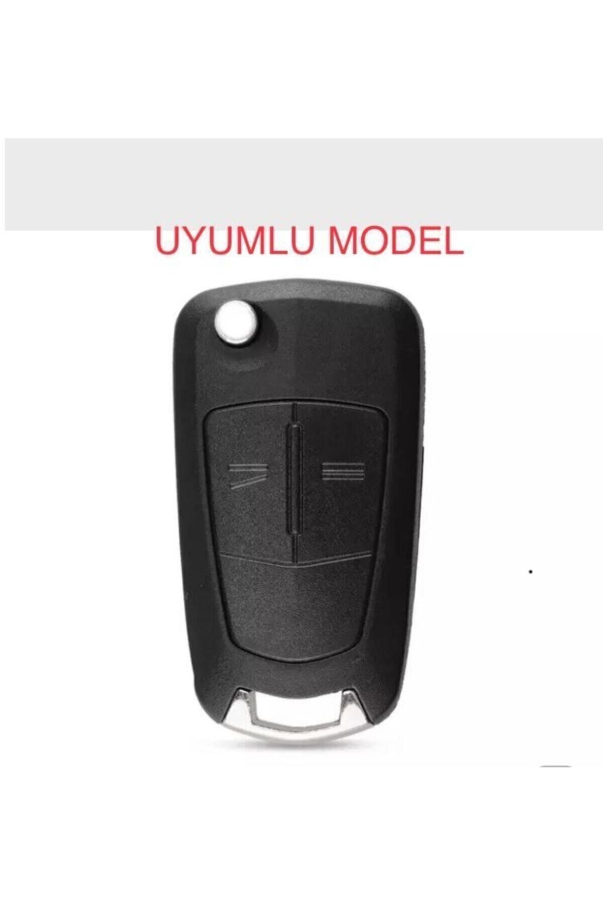 GMA KEYS-Opel Astra H Corsa D Compatible Key Silicone Case 2 Keys Model Black Color 1st Quality 2