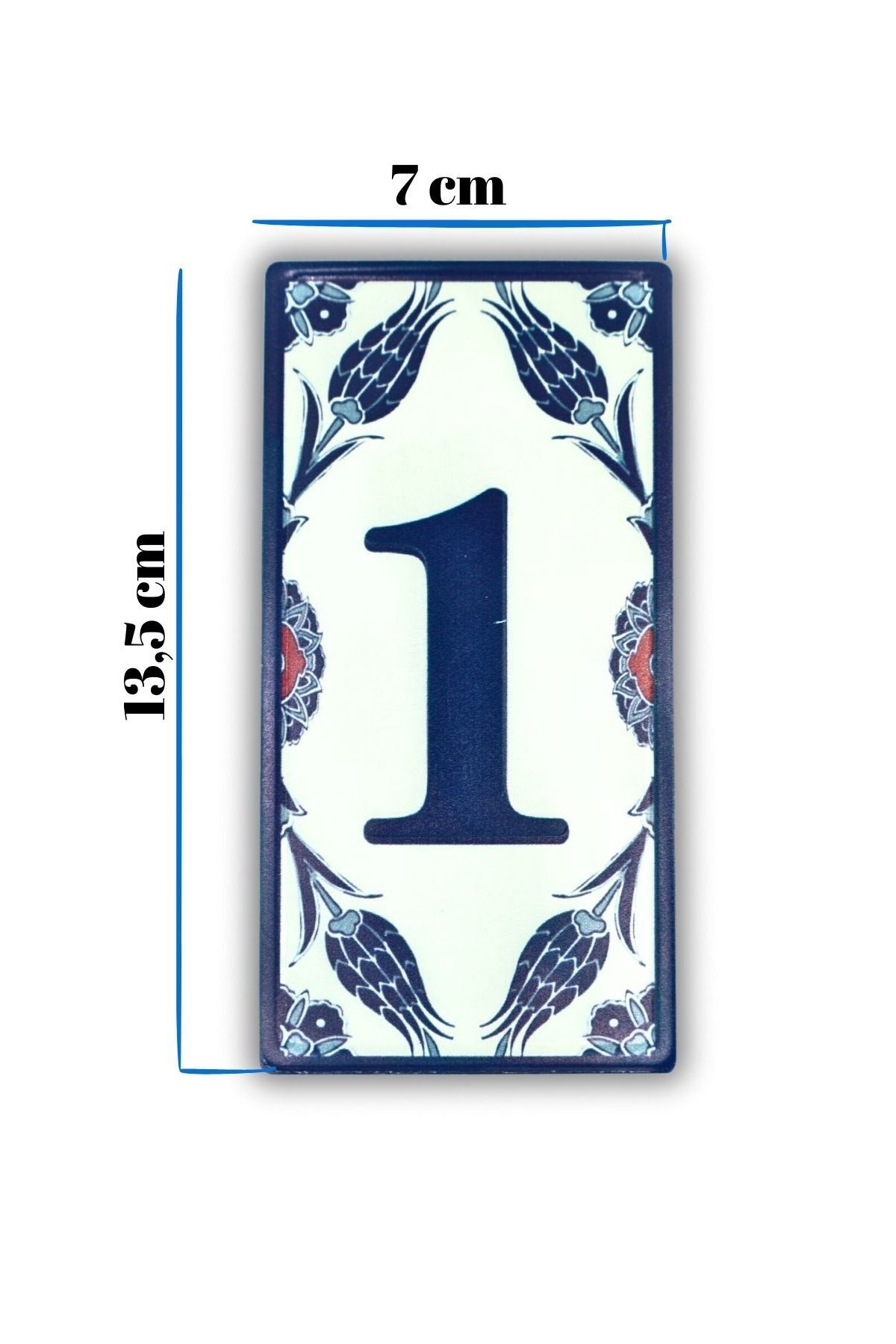 Home-Metal Door Number - Authentic Number 4, Self Adhesive 3