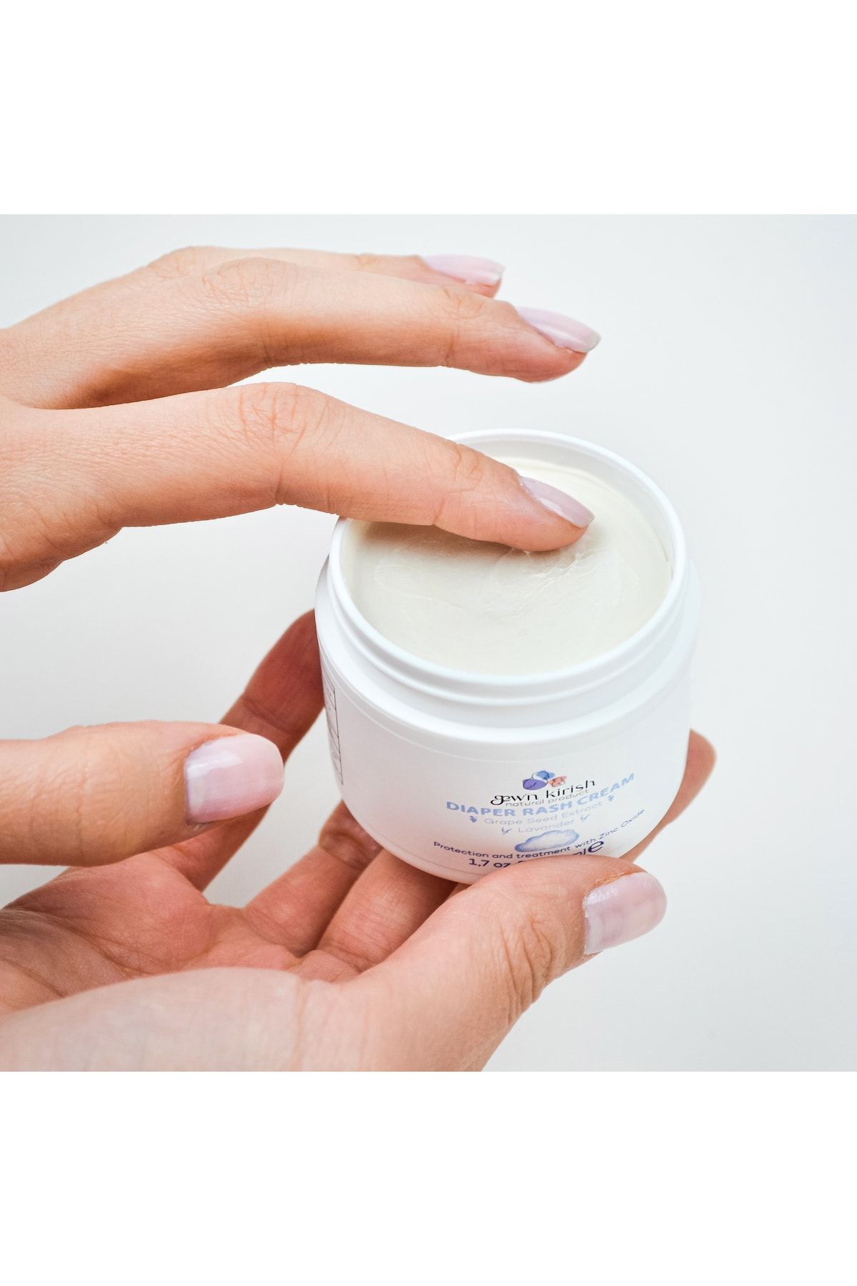 Gewn Kirish Pişik Kremi Bebek Çocuk Aloe Vera Öz, Üzüm Çekirdeği Ekstraktı, Lavanta Yağı, 50 ml fotoğrafı 4 (önizleme)