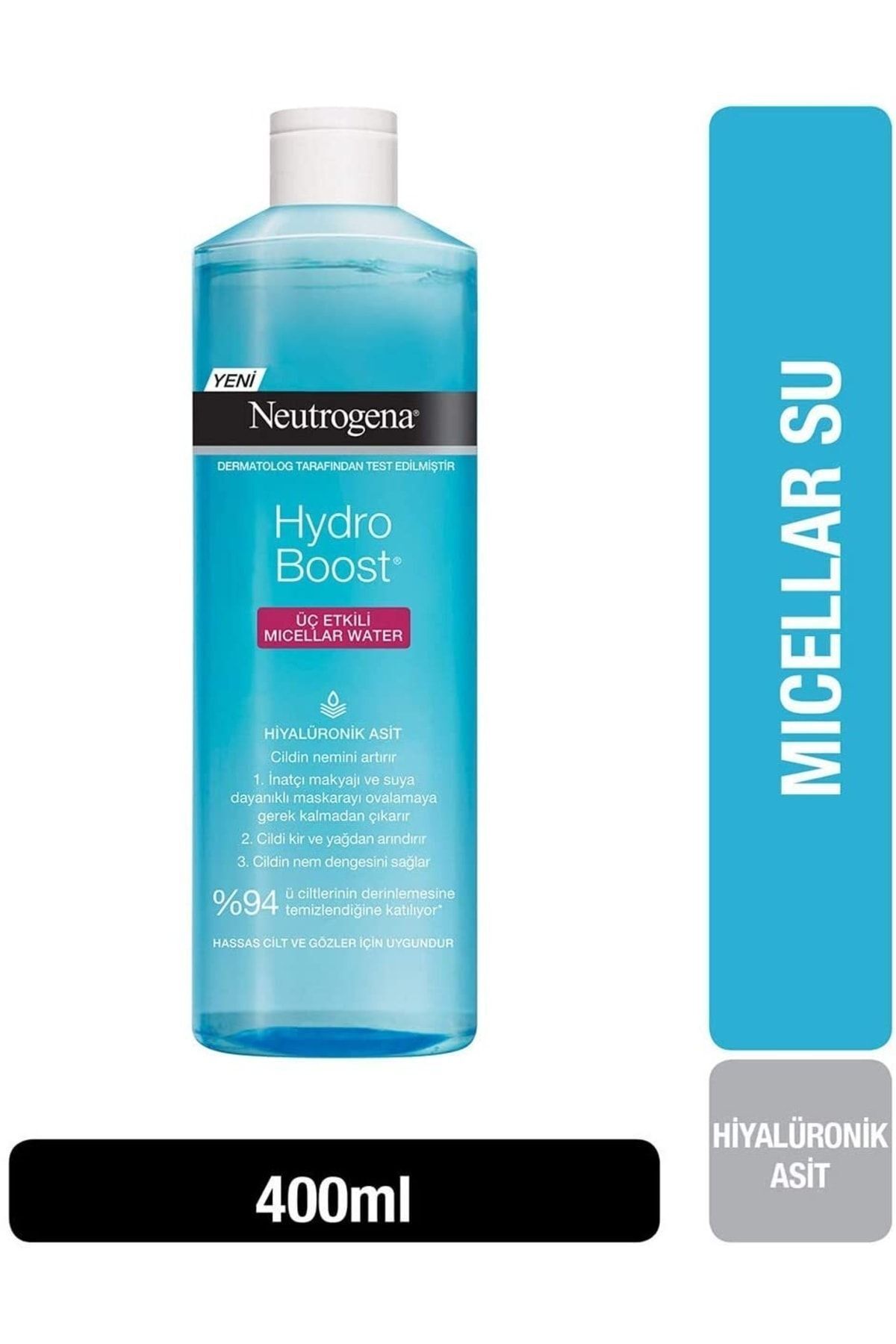 میسلار واتر تریپل افکت هیدرو بوست، 400 میلی لیتر Neutrogena