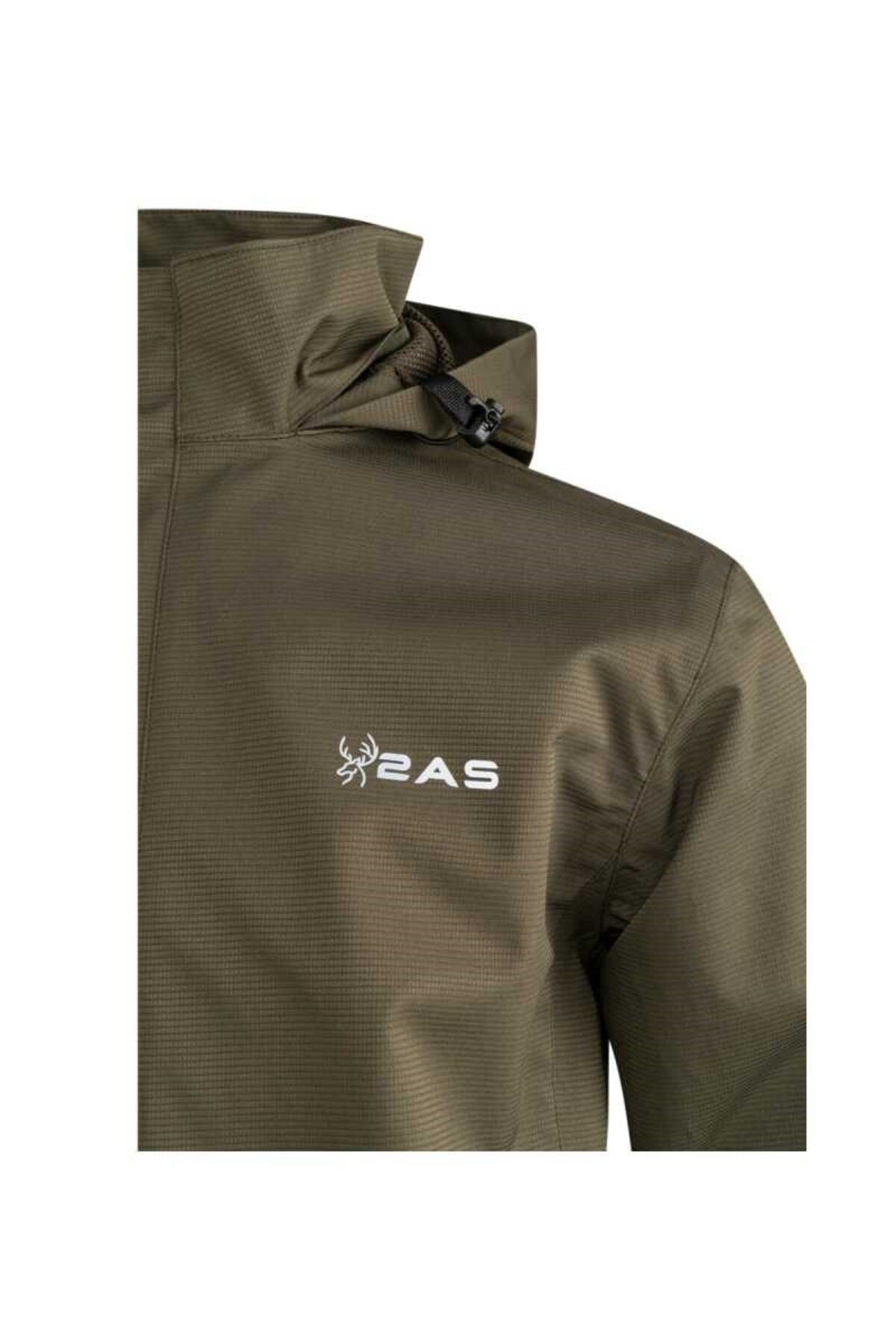 2AS-Men's KHaki RaincoaT - STopper III, 2ASTPSMFBFW23-21417 Model 4