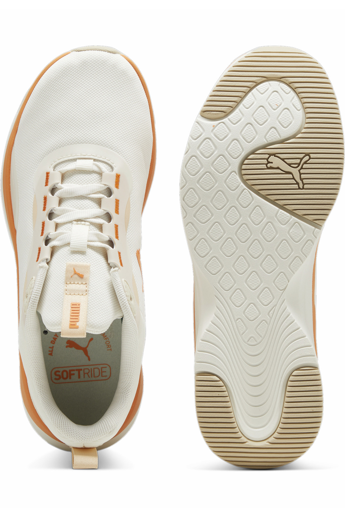 SOFTRIDE Orla-Frosted Ivory-Cashew-Bright Melon-Alpine Snow Puma پوما اورجینال - تصویر 6