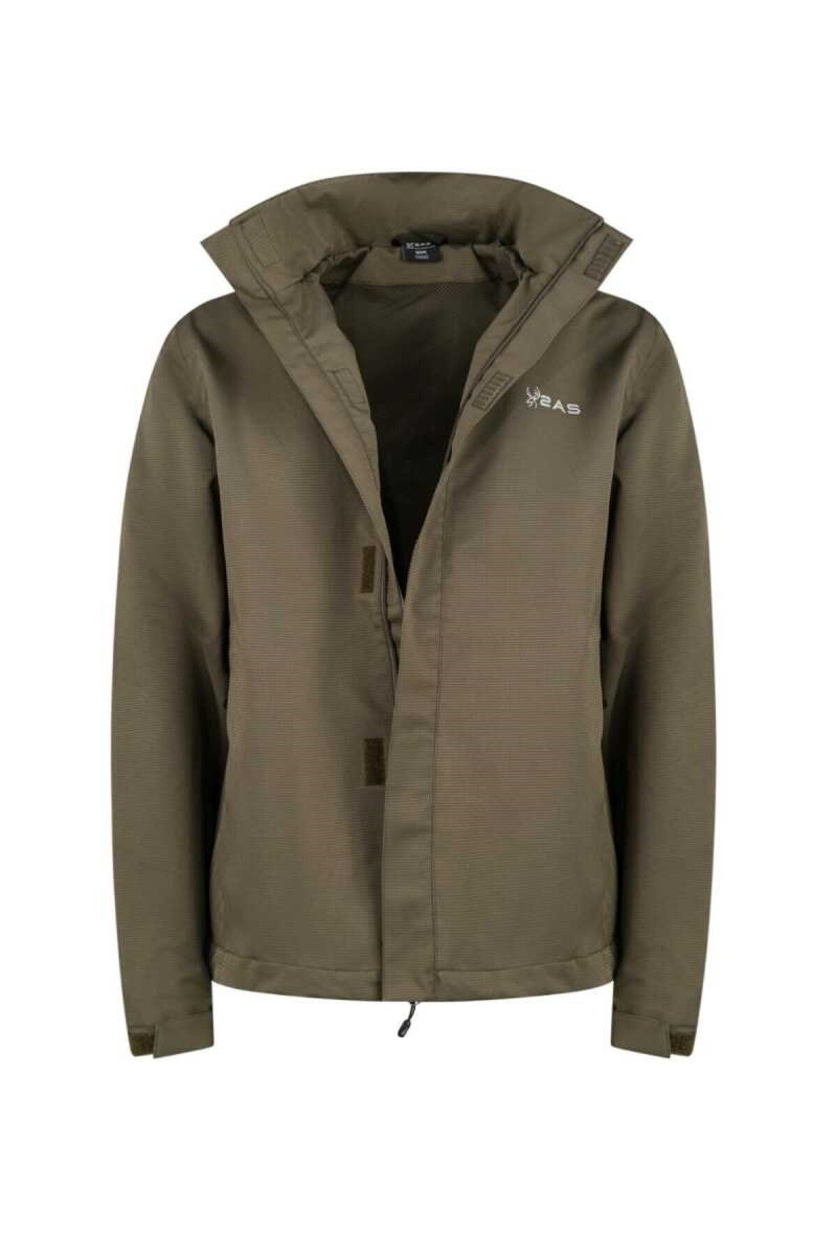 2AS-Men's KHaki RaincoaT - STopper III, 2ASTPSMFBFW23-21417 Model 3