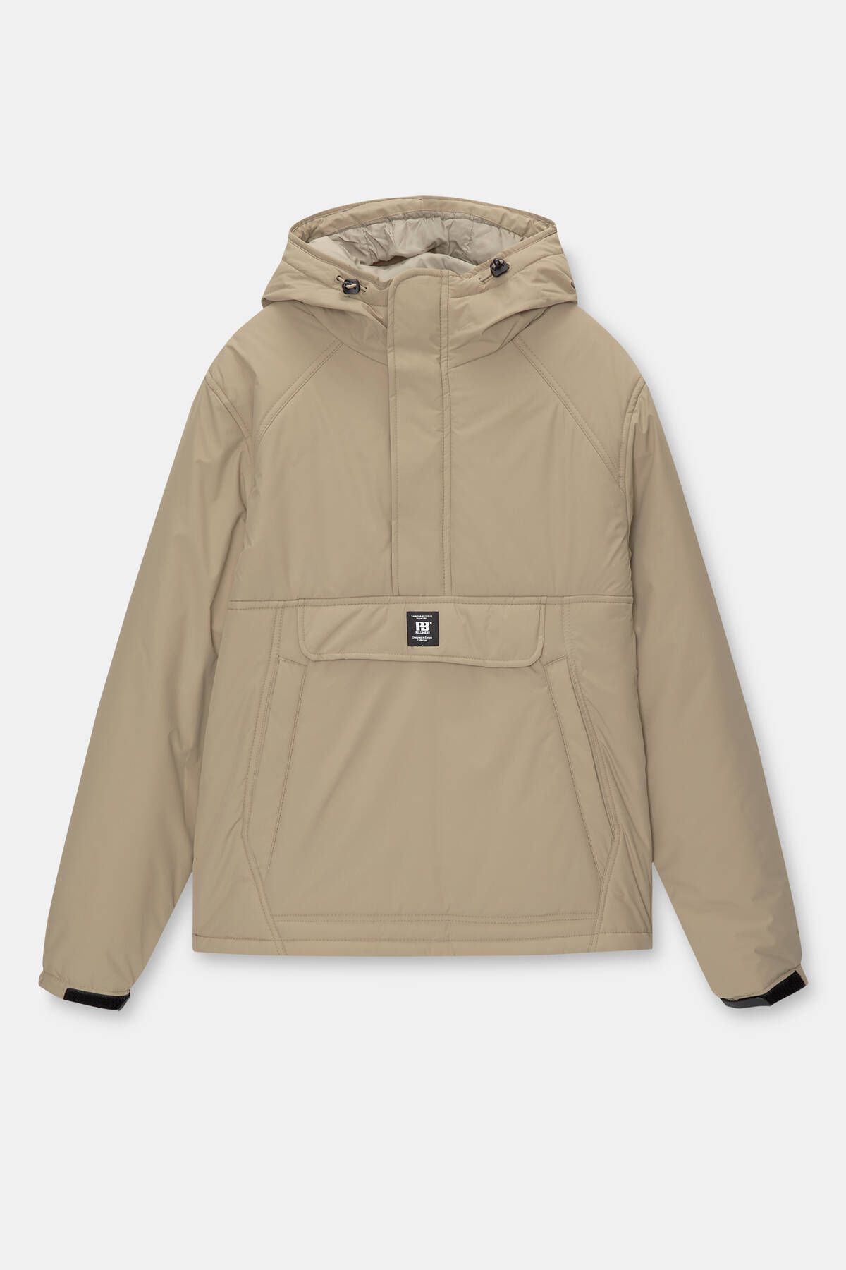 کاپشن کلاه‌دار با جیب کانگورویی از برند پل اند بیر  Pull & Bear