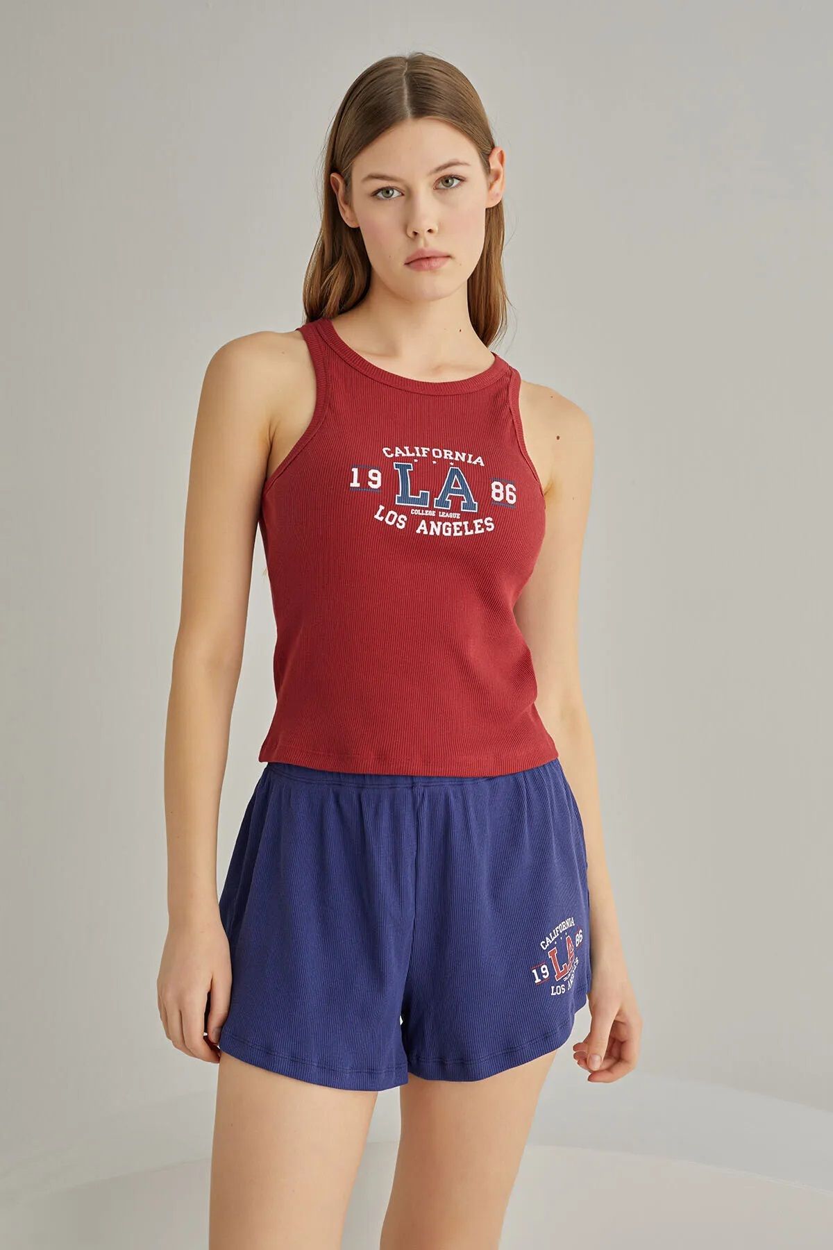NBB-Women'S ShortS Set - Cotton and Bra 1