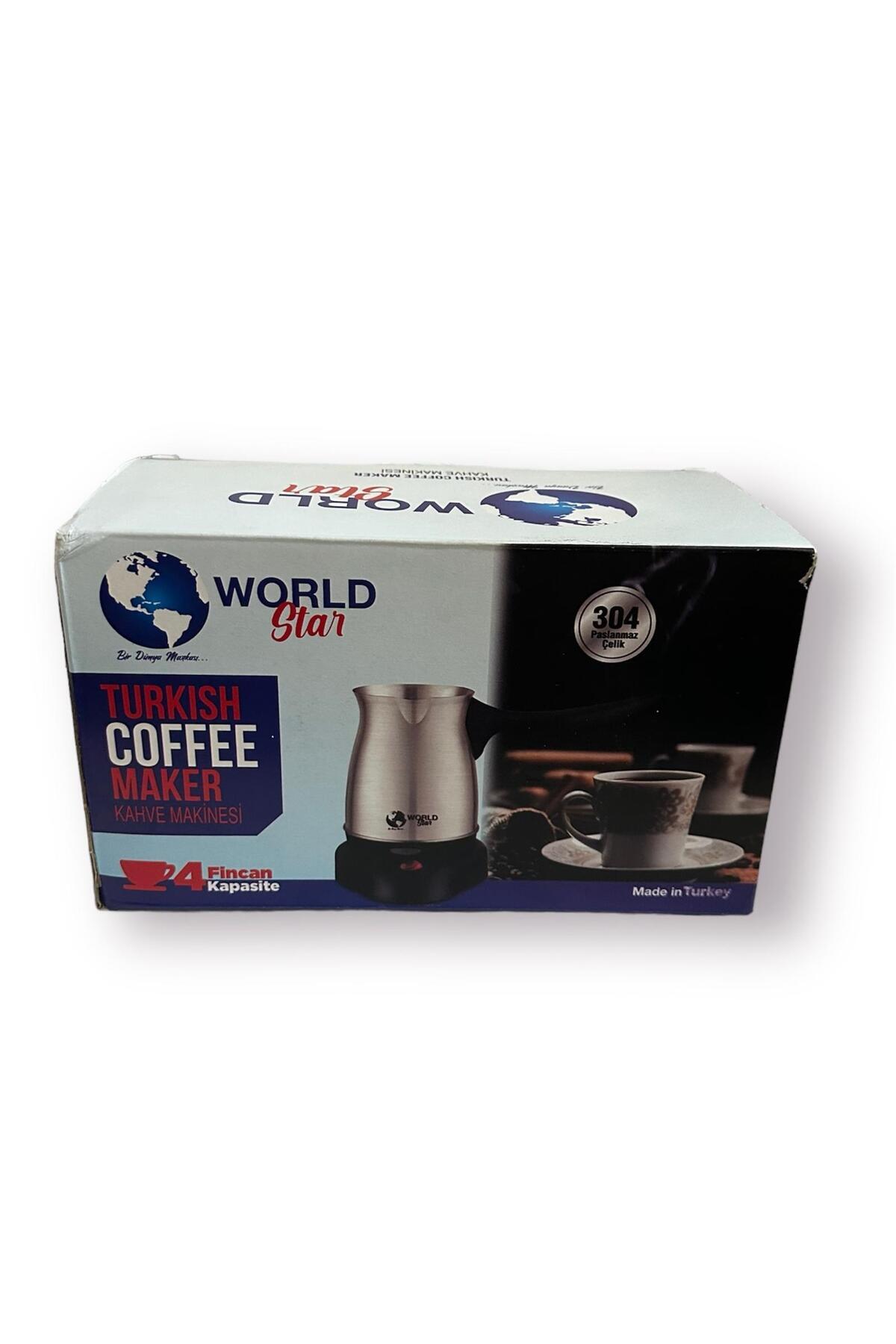 WORDSTAR ÇELİK ELEKTİRİKLİ CEZVE 2