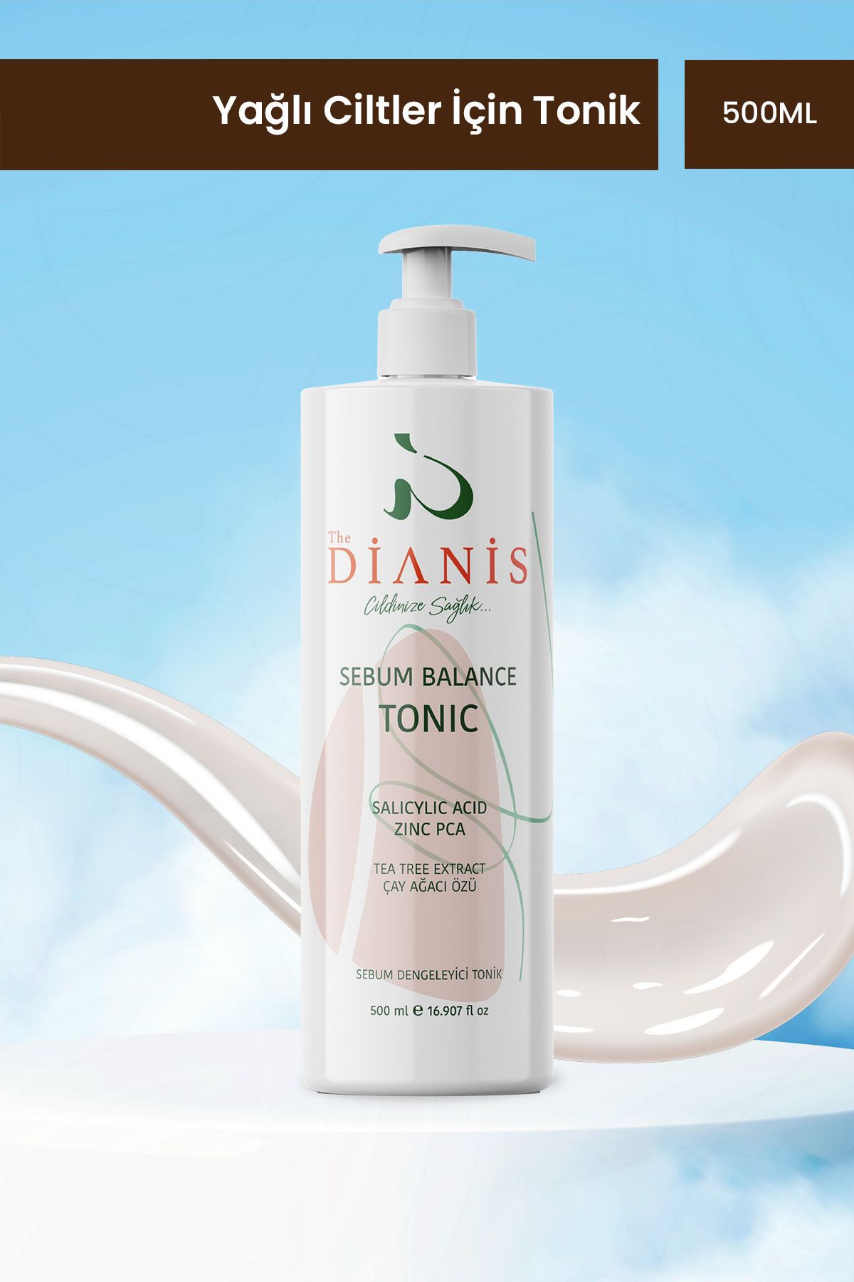 تونر TONIC SEBUN BALANCE MIRACLE SEBUM پسر کابین 500 میل The Dianis