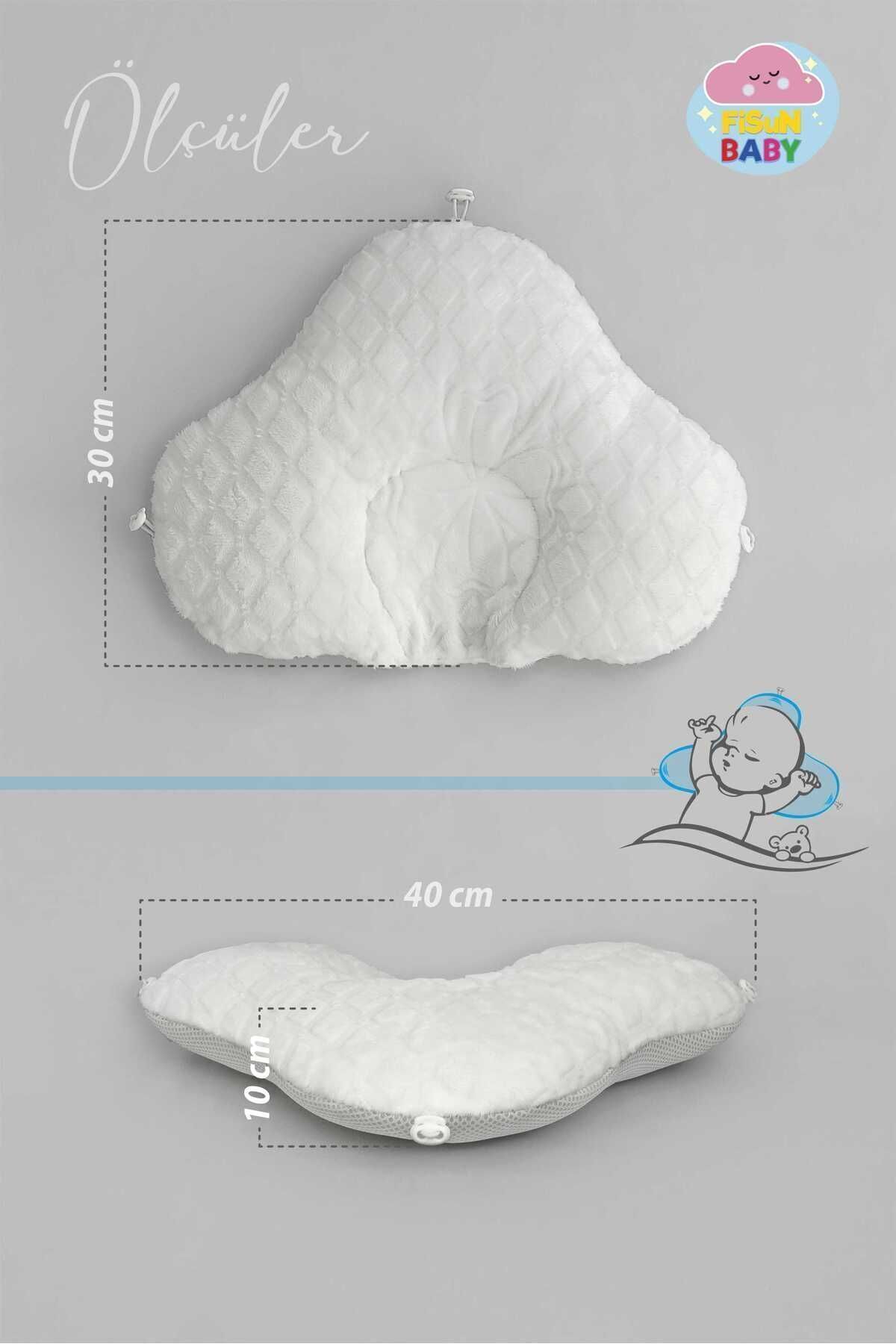 Fisun Baby Ayarlı Düz Kafa Yastığı, Bebek Yastığı, Düz Kafa Sendromu Bebek Yastığı, Uyku Baş Yastığı fotoğrafı 5 (önizleme)