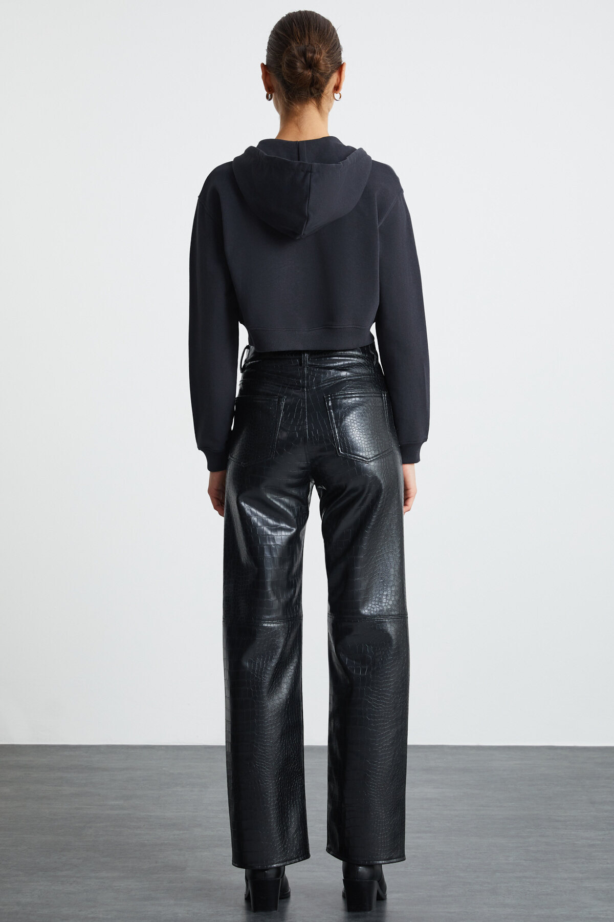 GRIMELANGE  ESTER Kadın Antrasit Sweatshirt - Görsel 5