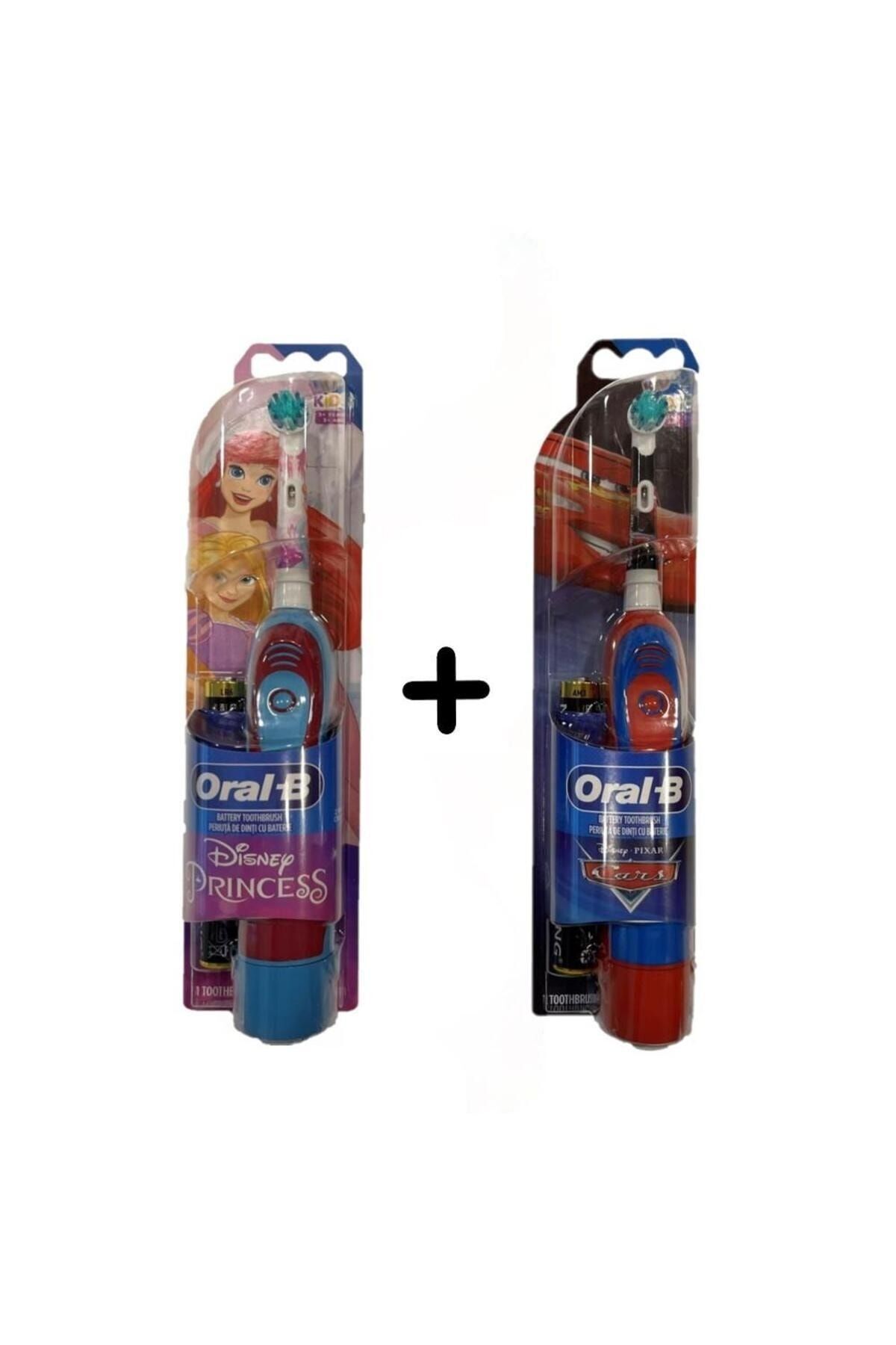 Oral-B Disney Prenses Çocuklar için ve Oral-B Cars Çocuklar için Pilli Diş Fırçası