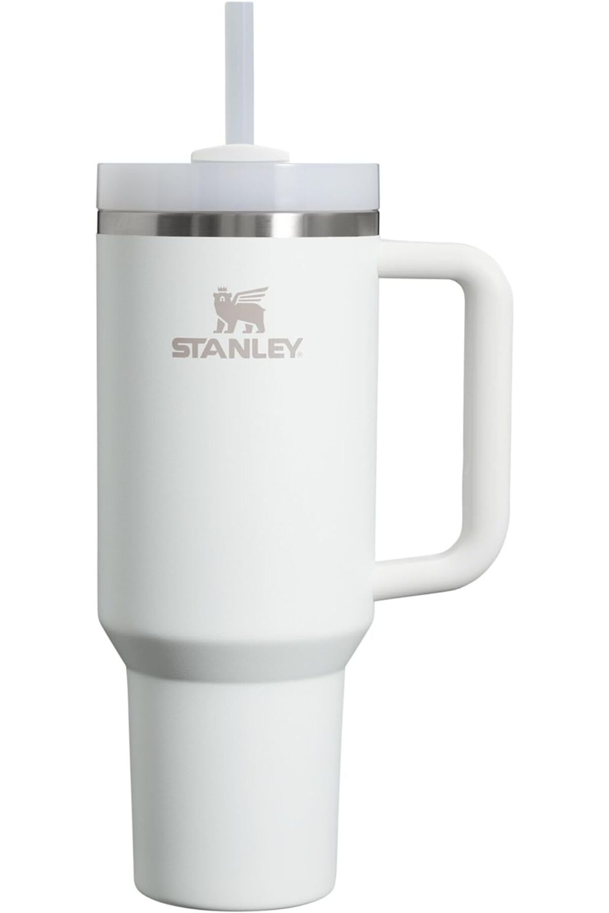 ترموس 1.18 لیتری با نی – طراحی سبک سفید یخی Stanley