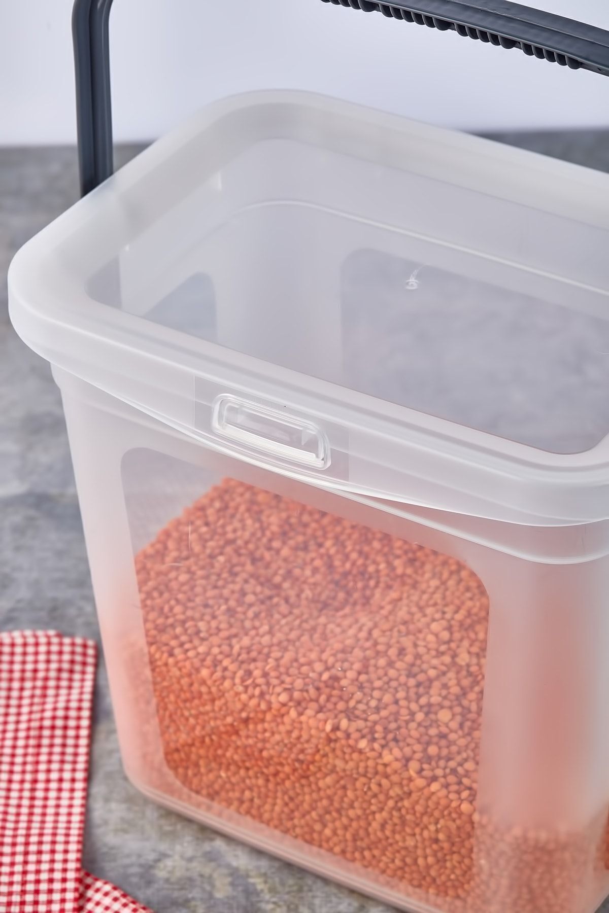 Poomy-2 Pieces Food-Storage Storage Container with Handle and Holder 4
