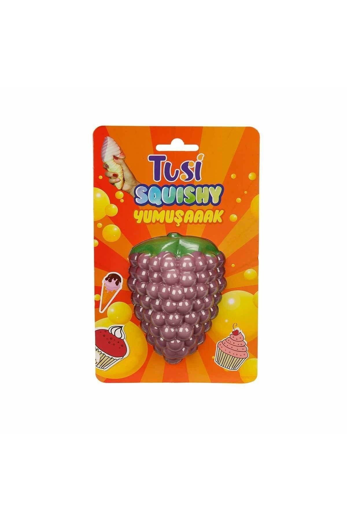 Muhtelif-Squishy Grape Foam Toy Soft Fruit Grape Skushi 2