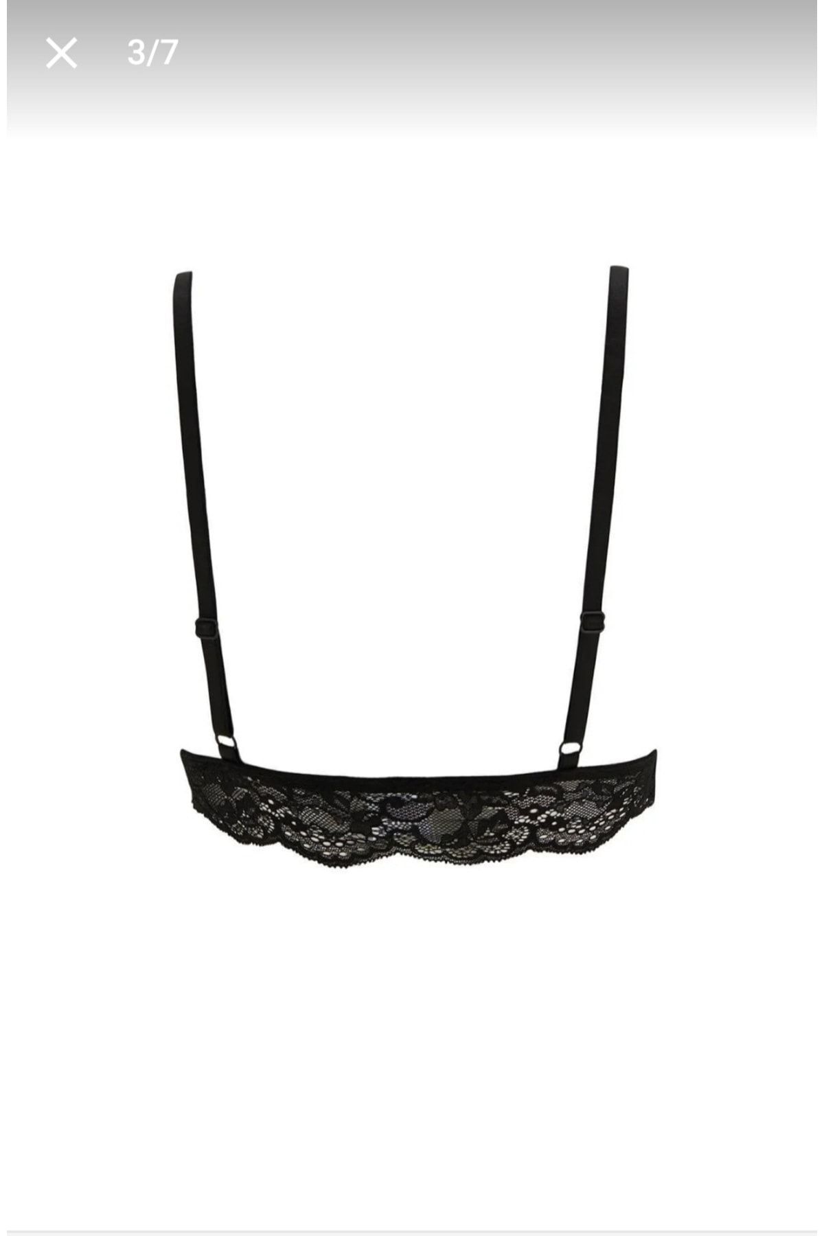 Fall ln Love Dantelli Pedli Triangle Bralet