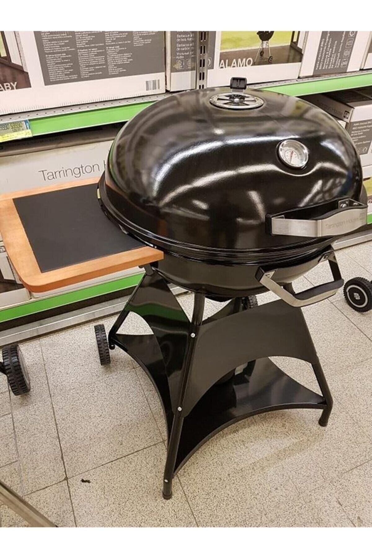 Burnaby Kömürlü Mangal Yuvarlak Küre Mangal Termometreli 53 Cm 3