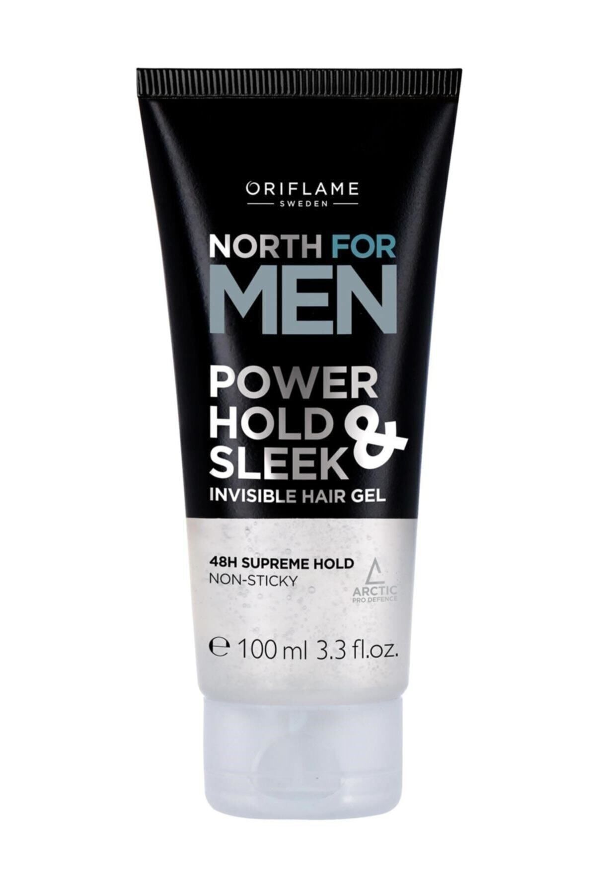 North For Men Power Hold & Sleek ژل مو نامرئی 100 میلی لیتر 9698574481987 Oriflame
