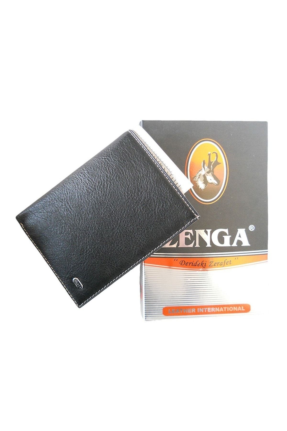 کیف پول مردانه مشکی Zenga | E-zenga708-52 اورجینال - تصویر 3
