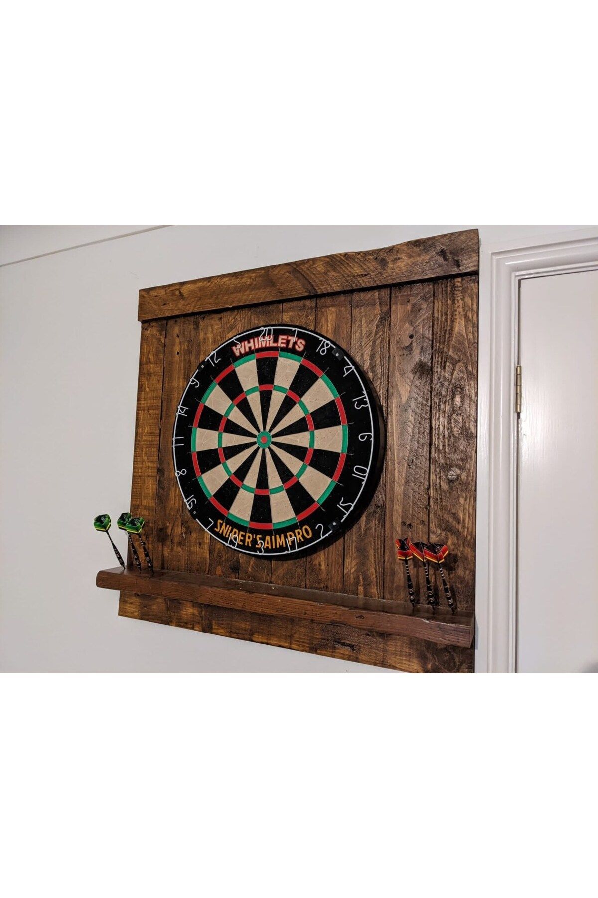 Master Hands Ahşap Dart Tahtası Arkalığı , 85x85 cm , Ahşap Dart Arkalığı, Ahşap Dart Dolabı