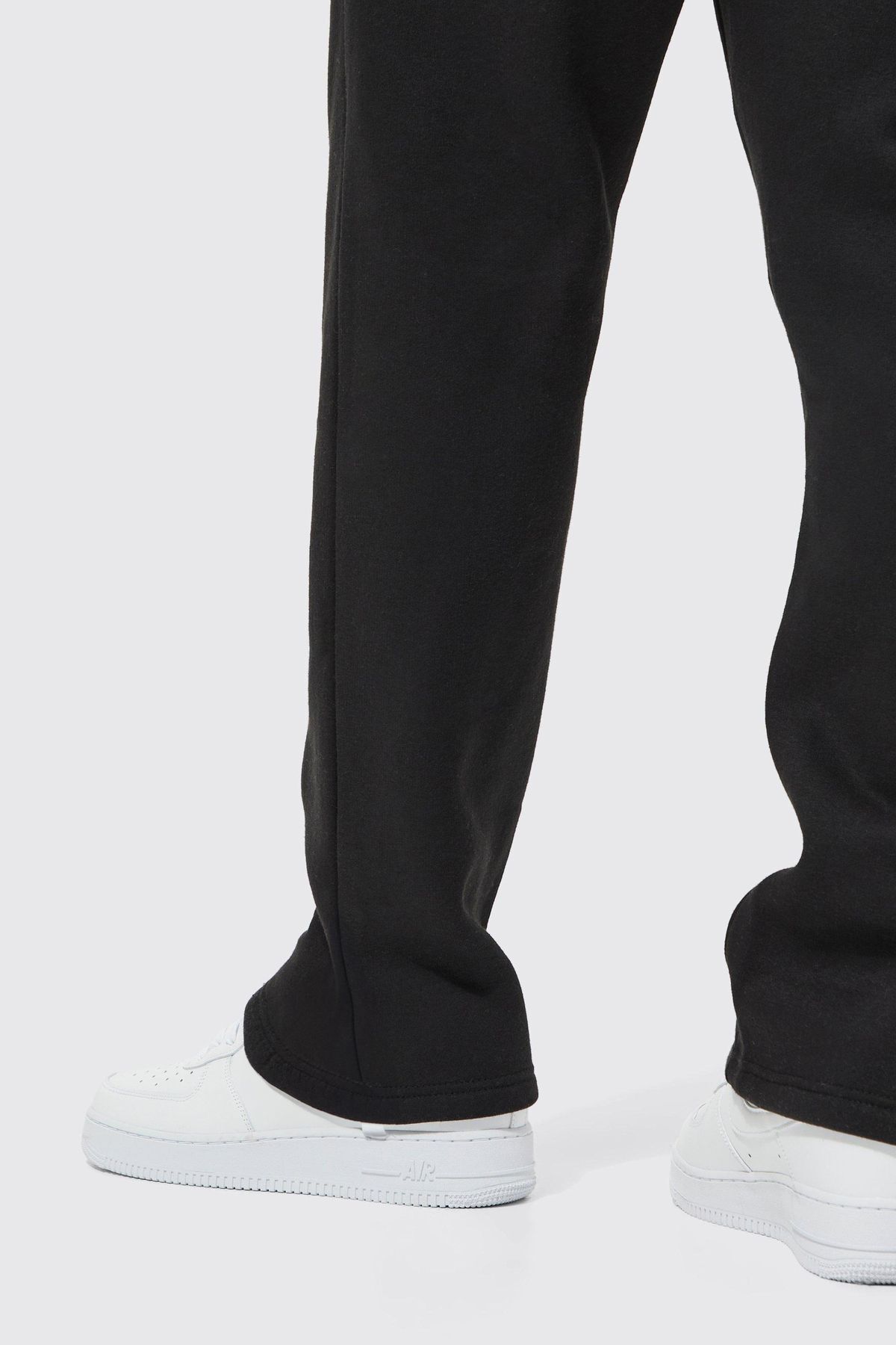 Mythologie-Homme Tracksuit Set - Black Printed Suit Jogger Sweatshirt Flare Leg Hooded 4