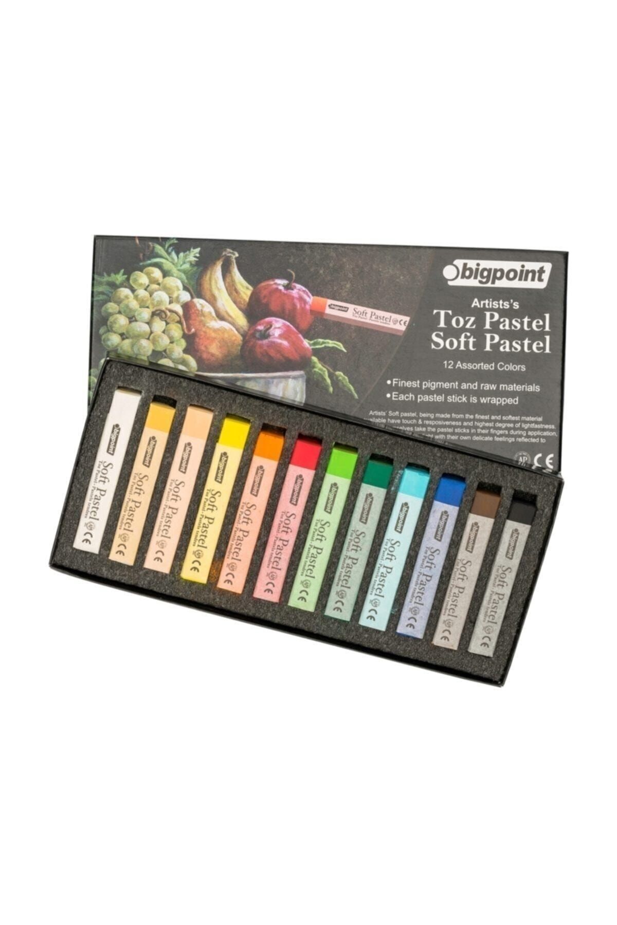 Bigpoint Artists' Soft Pastel 12 Renk Tam Boy