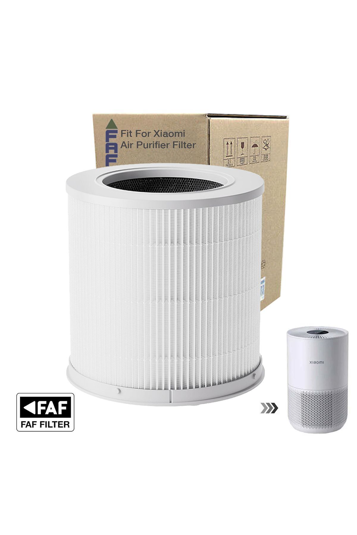 FAF Xiaomi Smart Hava Temizleyicisi 4 Kompakt Filtre 4 Compact Filtre