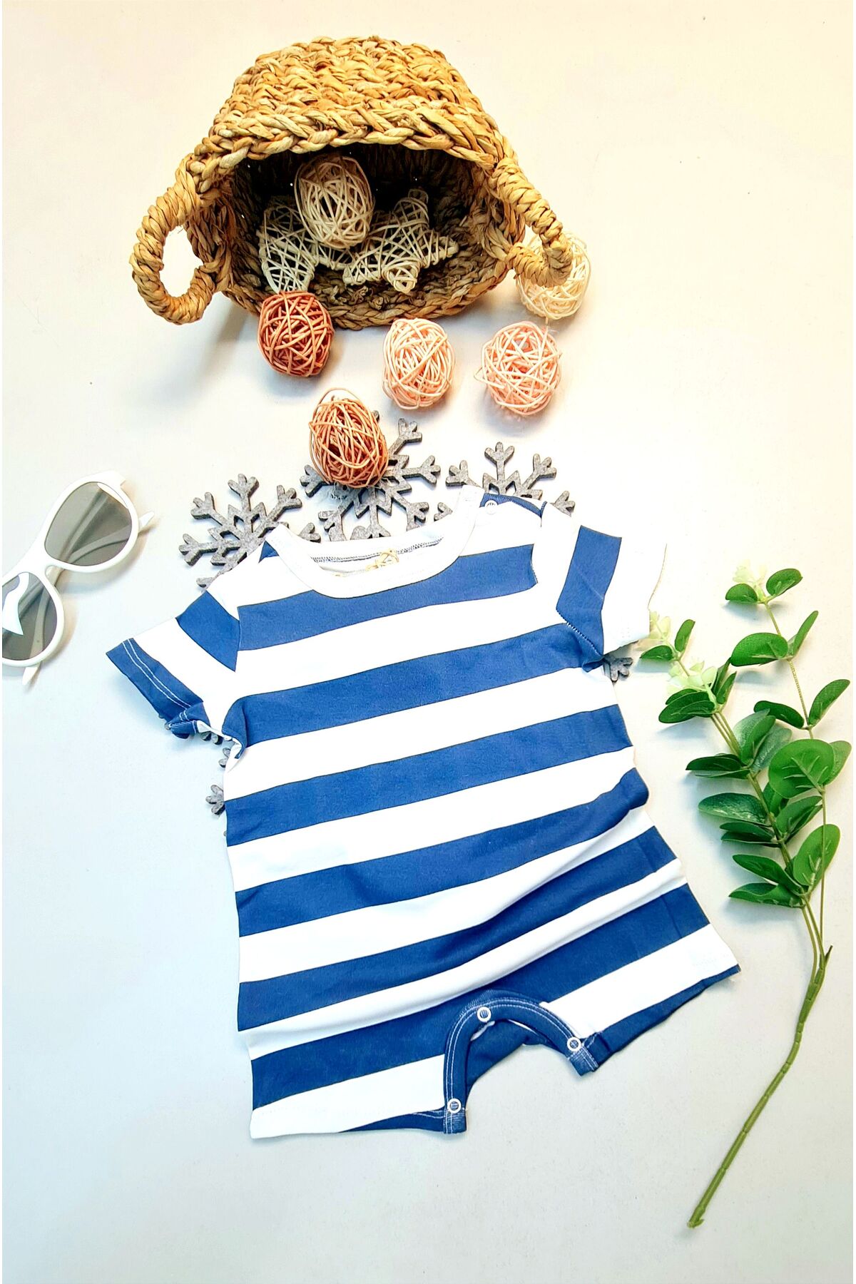  سرهمی آستین کوتاه راحت تابستانی برای هدیه به نوزادان