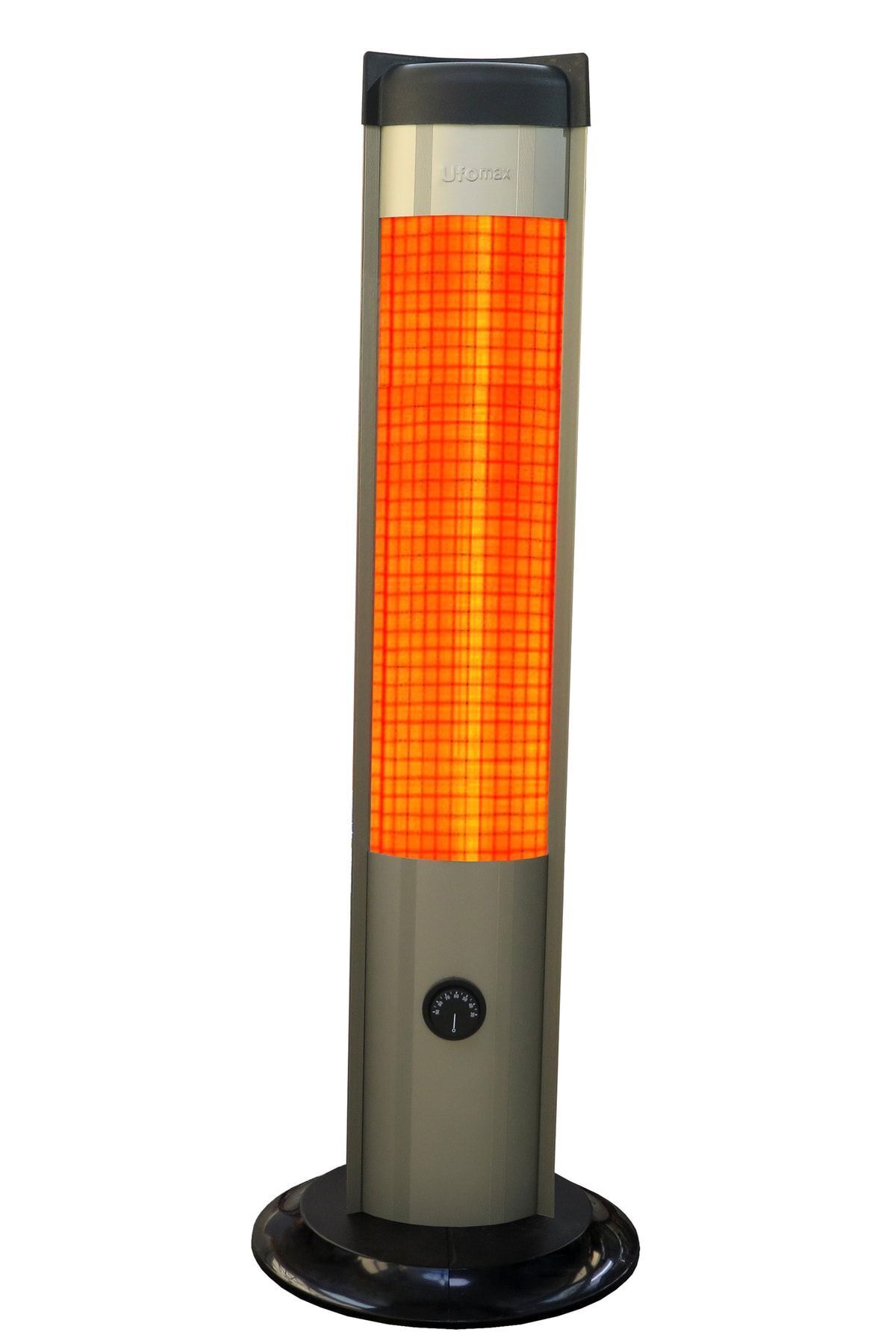 UFOMAX Kule Tipi Tmr (TERMOSTATLI) 2500w Carbon Elektrikli Isıtıcı Füme