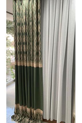 MÇ HOME Hazır Dikilmiş Yeşil Pano Fon 150 x 260