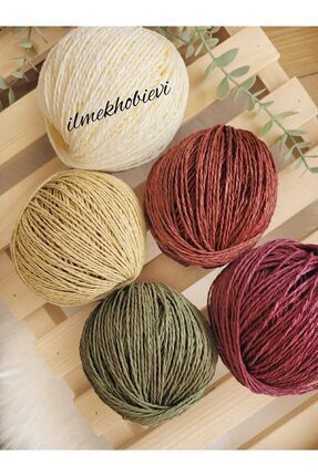 ilmek Hobievi Kağıt Ip 5'li Set (250GR)