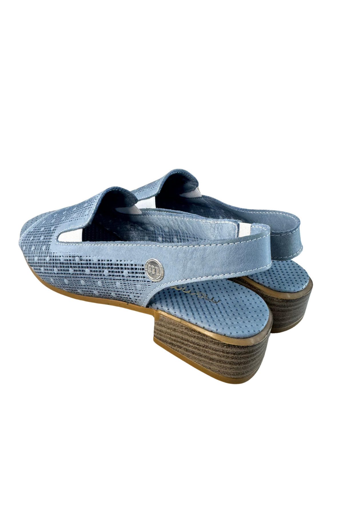 صندل زنانه آبی Mammamia | D24YS-1455 اورجینال - تصویر 5