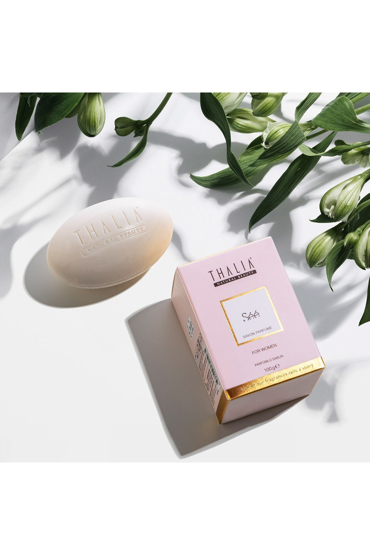 صابون عطر زنانه 100 گرم را ببینید Thalia