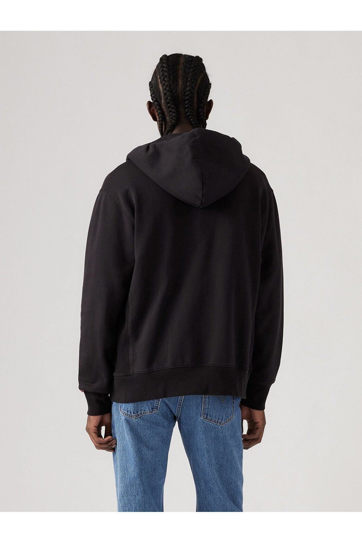 Levi's-Pánská černá mikina Levis s kapucí – CArdigAn A9265-0000 na zip 4