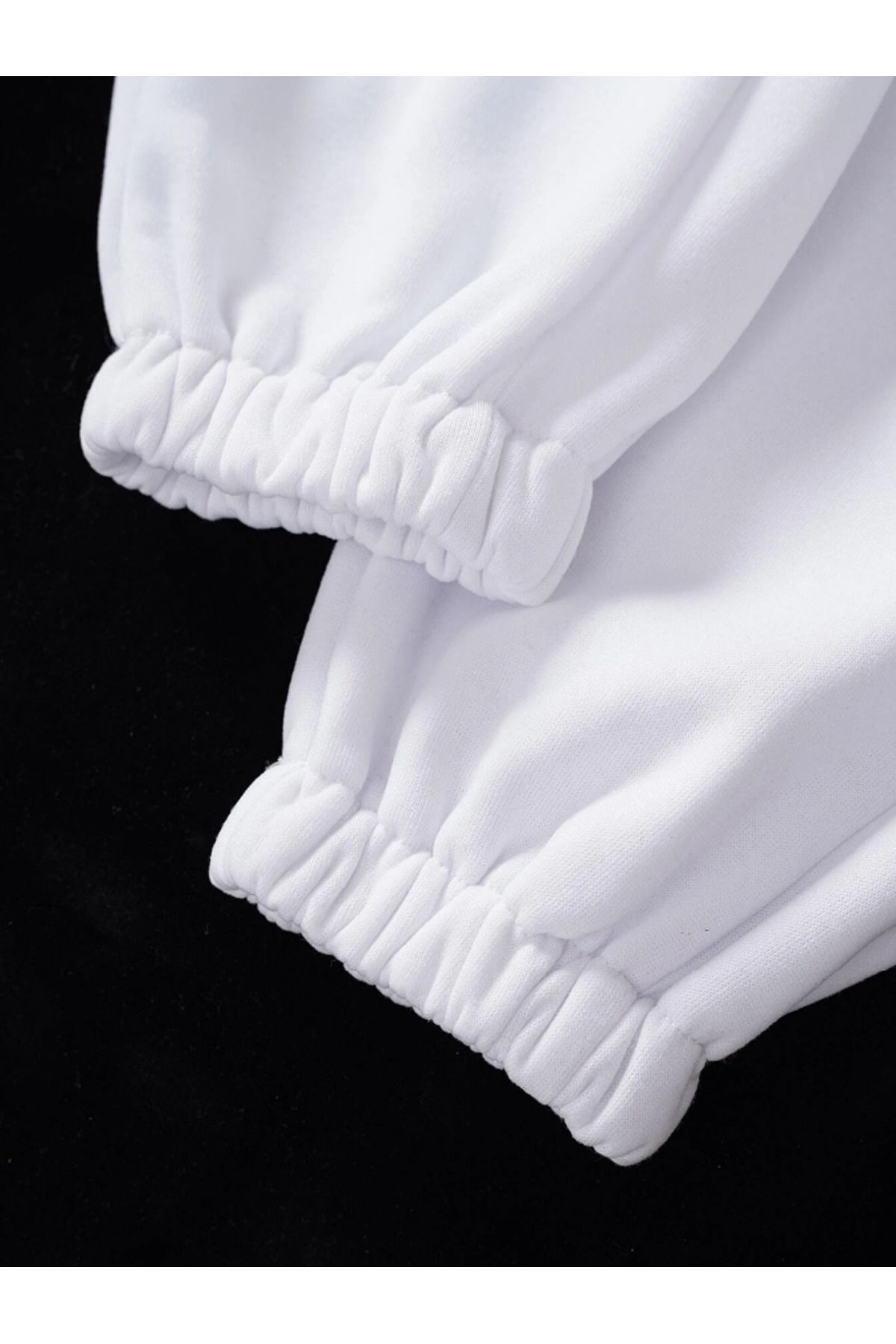 Fifty Color-High Waist Elastic Winter Jogger Sweatpants Set of 2 5