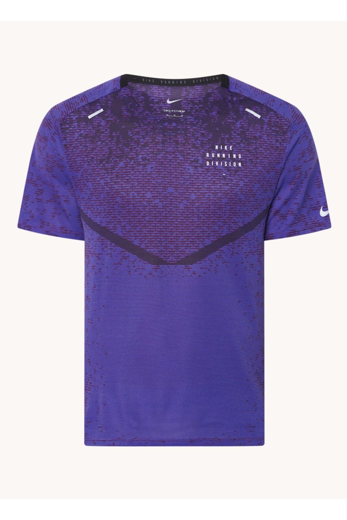 Nike Dri Fit ADV Run Division TechKnit Running Short Sleeve Erkek Ti ort NDD SPORT Erkek Giyim