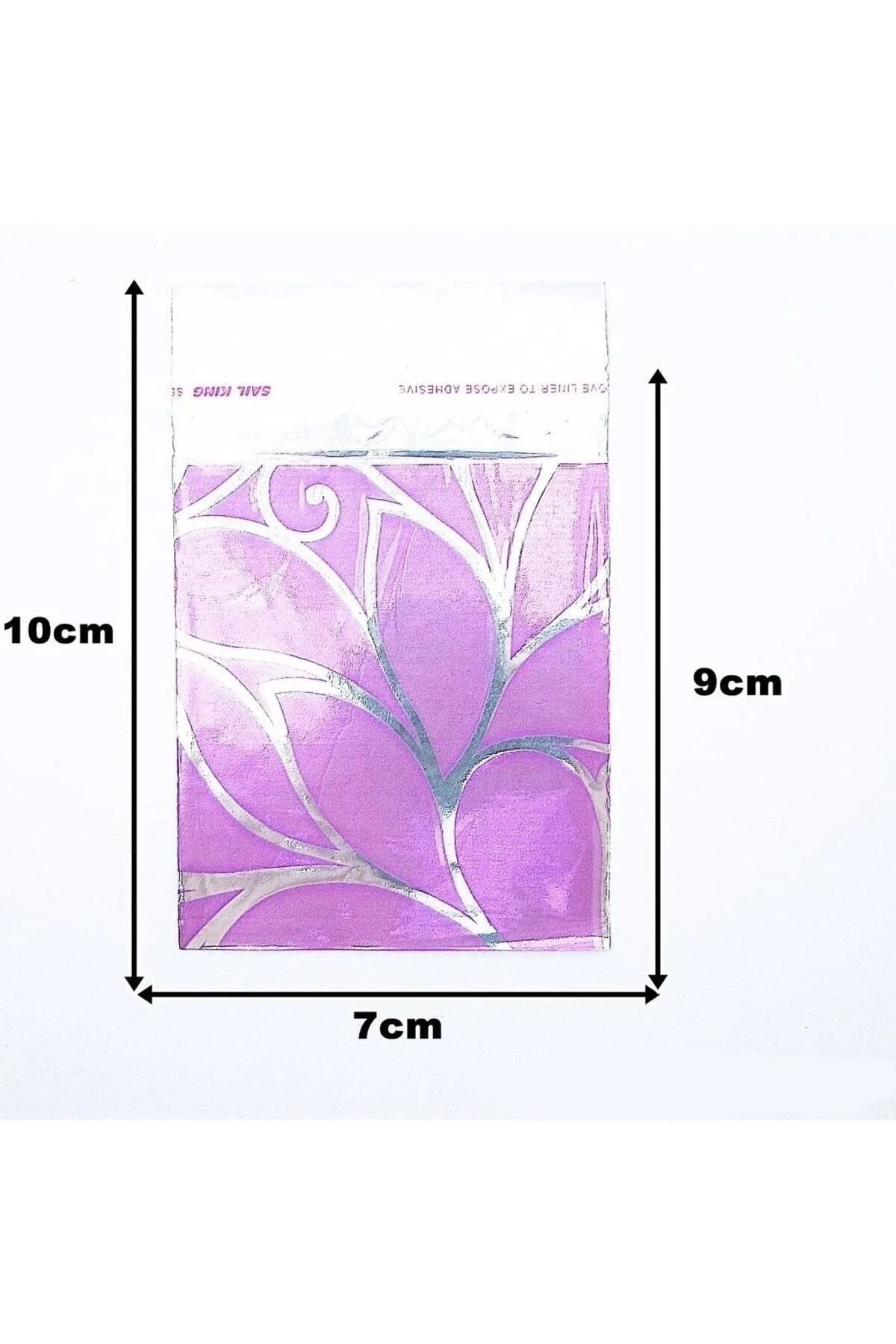 300 Adet 7x9 Metalize Bantlı Hediye Poşeti 7x9 cm  300 Adet Takı Nişan Mevlüt Kına Poşeti Hediye Paketi