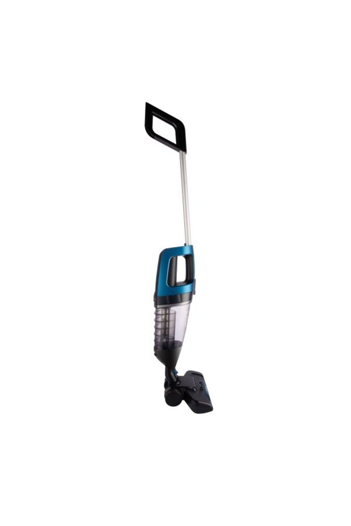 Süpürgeç e-max ET11201 2’in 1 Şarjlı Dik Süpürge Mavi - 4