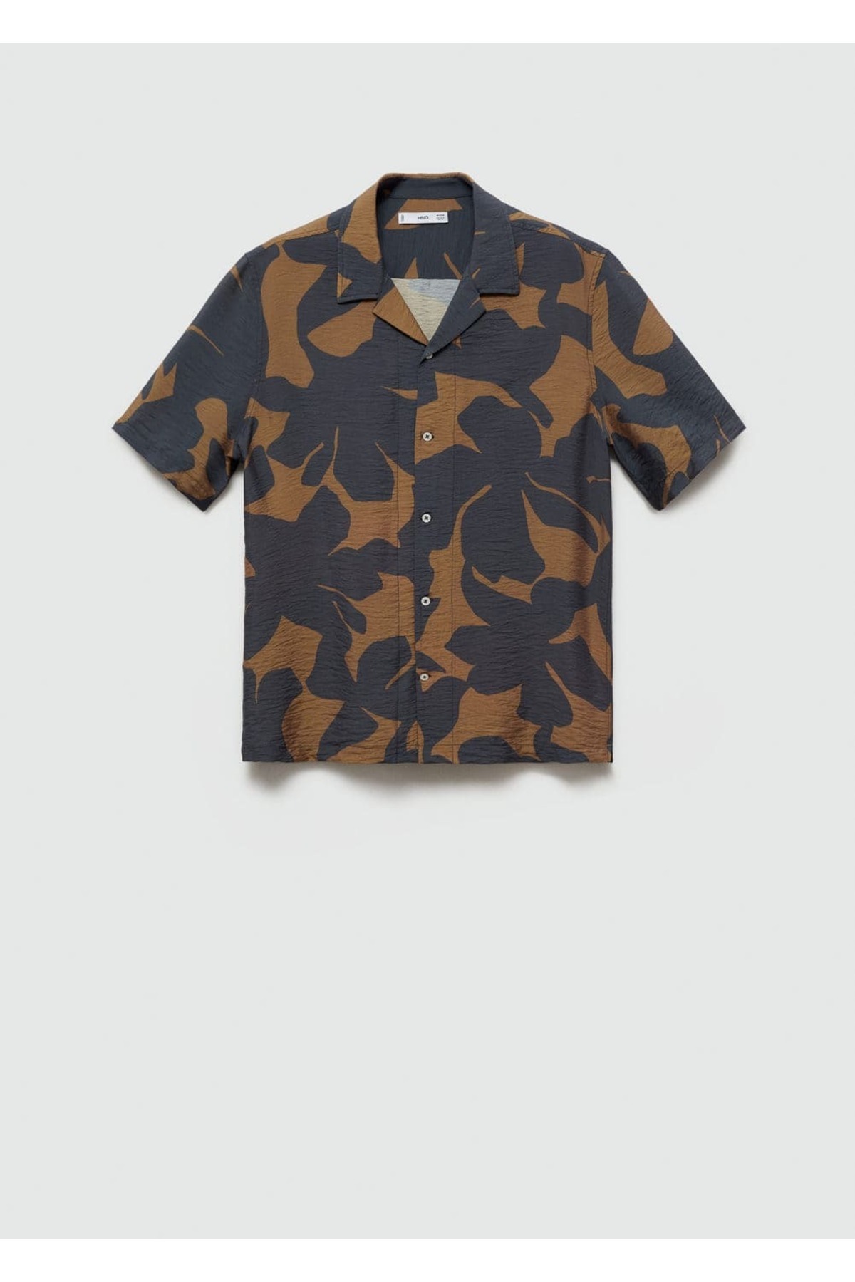 پیراهن مردانه خاکستری منگوMANGO Man | 67089227 اورجینال - تصویر 3