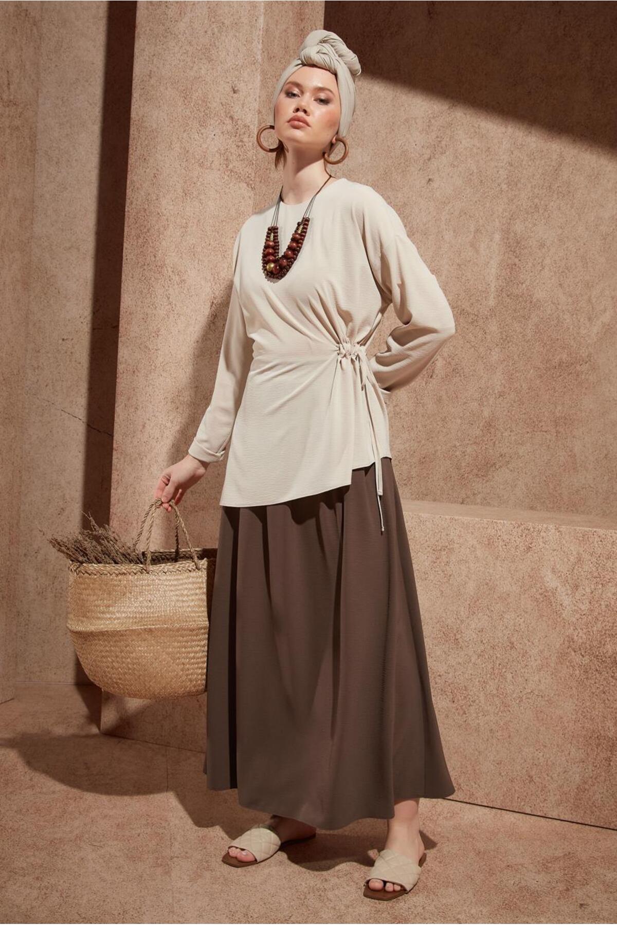 دامن زنانه آلوینا | 24YETK0060566 Alvina - Image 2